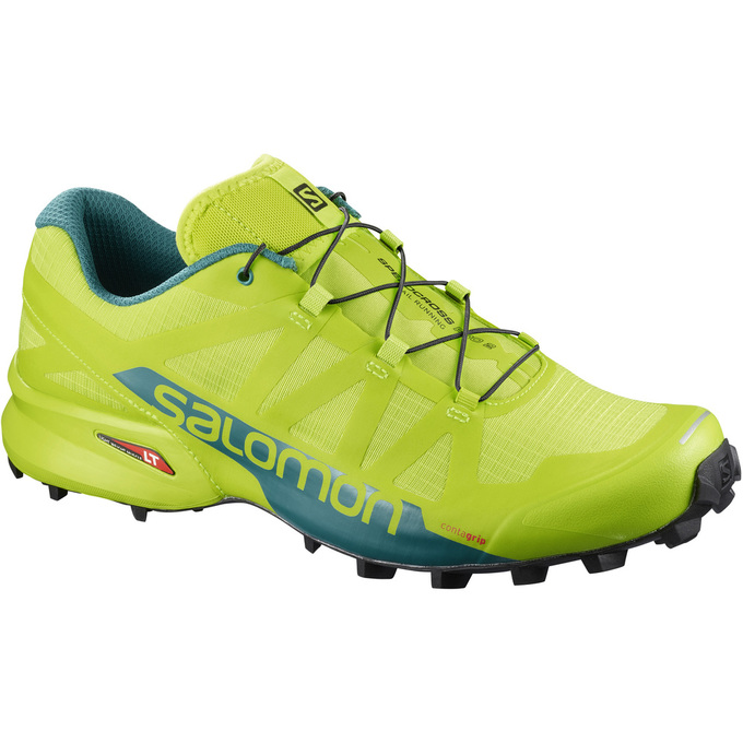 Zapatillas Trail Running Salomon Hombre Amarillo - Salomon Argentina SPEEDCROSS PRO 2 ,709142-JVK